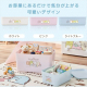 アイリスオーヤマ キャラクターフタ付き積み重ねBOX（すみっコぐらし）/ホワイト