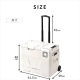 ポータブル冷蔵冷凍庫 40L/ホワイト
