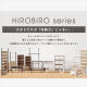 HIROBIROシリーズ アイアンウッドキッチンキャビネット/ウォームホワイト・ライトナチュラル