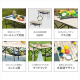 HUGEL キャンプ用品６点セット３人用ハイタイプ/カーキ