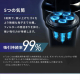 アイリスオーヤマ 充電式サイクロンスティッククリーナー パワーヘッド モップスタンド付