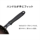アイリスオーヤマ ダイヤモンドコートフライパン 炒めなべ26cm ガス火専用/ダークレッド・ダークブラウン