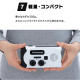 手回し充電ラジオライト/ホワイト