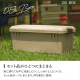 HUGEL キャンプ用品６点セット３人用ロータイプ/カーキ 