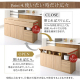 キッチン収納・作業台・テーブルになる1台3役のワイドバタフライキッチンカウンター 幅150 Qiiu クイーユ / オークナチュラル