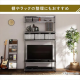 ウッディバスケット深型 3個セット / ホワイト