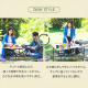 HUGEL キャンプ用品５点セット２人用ロータイプ/カーキ