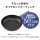 アイリスオーヤマ 取っ手一体型フライパン28cm ガス火専用/パールグレー