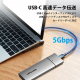 VENTION 11-in-1 USB-C ノートパソコンの下に置けるドッキングステーション 0.25m メタルタイプ グレー TH-8207
