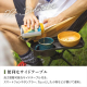 HUGEL キャンプチェア ロータイプ/カーキ