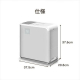 気化ハイブリッド式加湿器500ml HVH-500R1-W / ホワイト