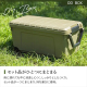 HUGEL キャンプ用品５点セット２人用ハイタイプ/カーキ