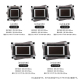スウェード調パッチワークこたつ布団 tsudoi ツドイ　こたつ用掛け布団　正方形(75×75cm)天板対応 / ネイビー