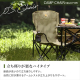 HUGEL キャンプ用品６点セット３人用ハイタイプ/カーキ