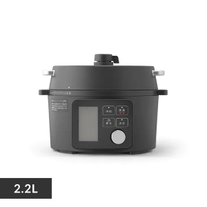 電気圧力鍋 2.2L/ブラック 