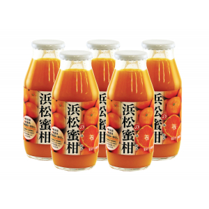 浜松の蜜柑 果汁100％無添加ジュース5本