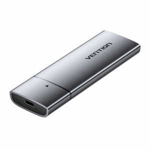 VENTION USB C エンクロージャー for M.2 SATA SSDs グレー KP-6156