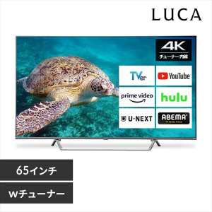 4Kチューナー内蔵スマート液晶テレビ 65V型/ブラック