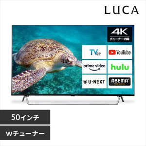 4Kチューナー内蔵スマート液晶テレビ 50V型/ブラック