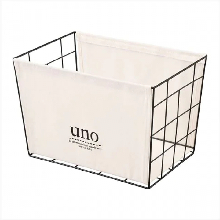 ワイヤーバスケット アイボリー(UNO)