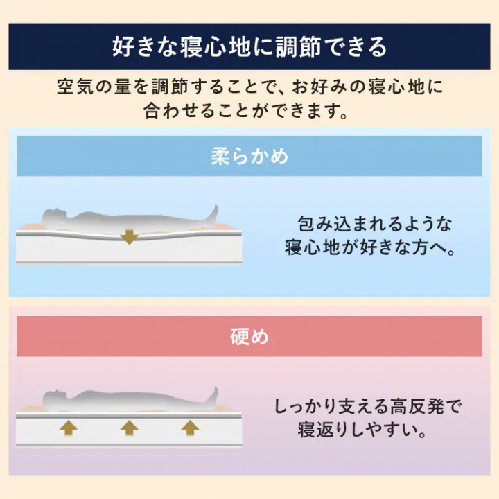 電動エアーベッド シングル/アイボリー