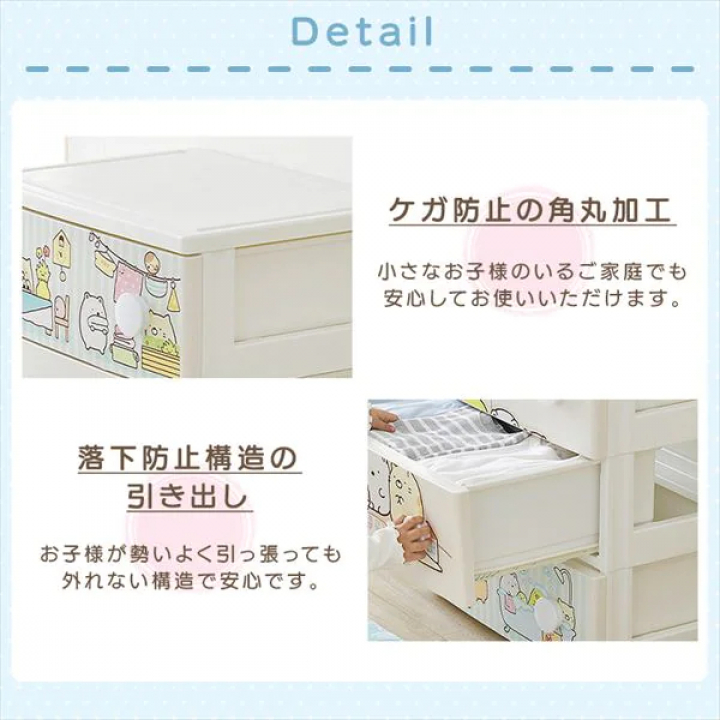キャラクターチェスト すみっコ1A