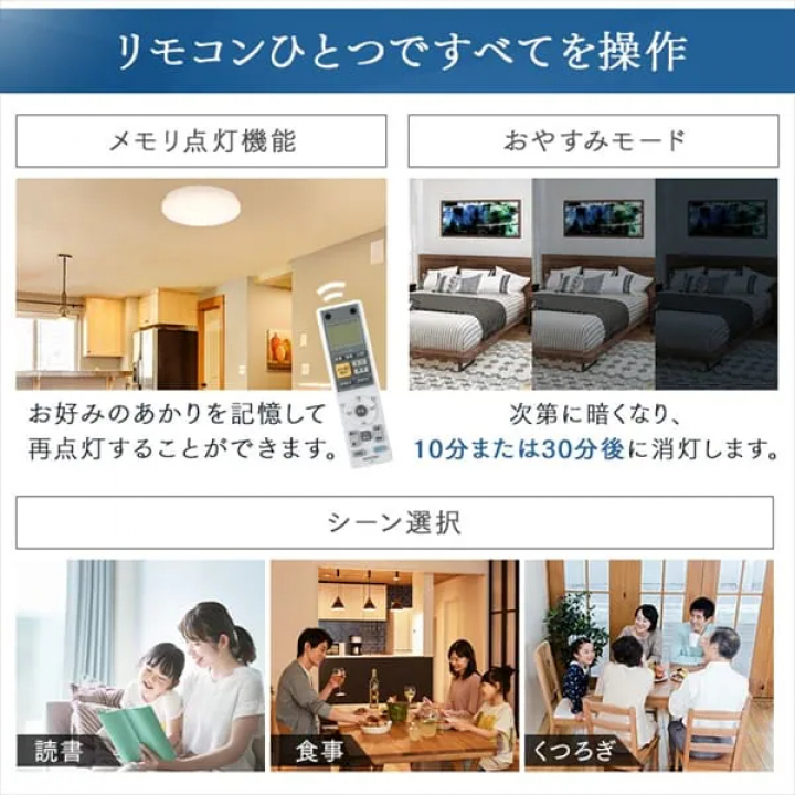 LEDシーリングライト SeriesM 12畳 調光 調色 CEA-2212DLM