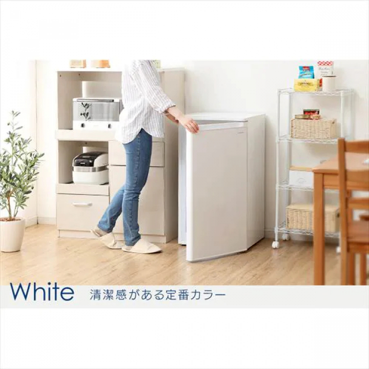 前開き冷凍庫 60L/ホワイト