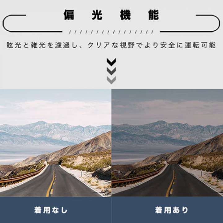 wicue 0.1秒瞬間調光サングラス FLASH スポーツタイプ クリアー VR1901-CL