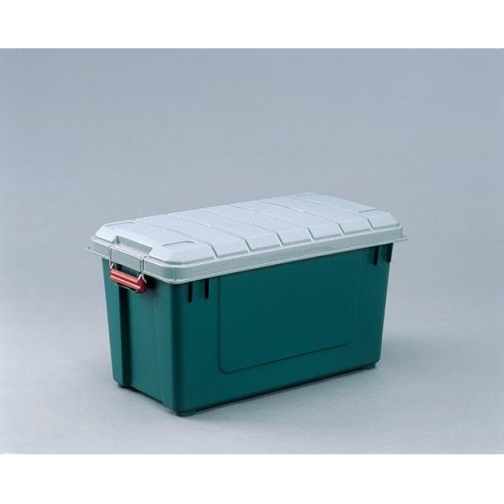 アイリスオーヤマ 密閉RVBOX/グレー・ダークグリーン 