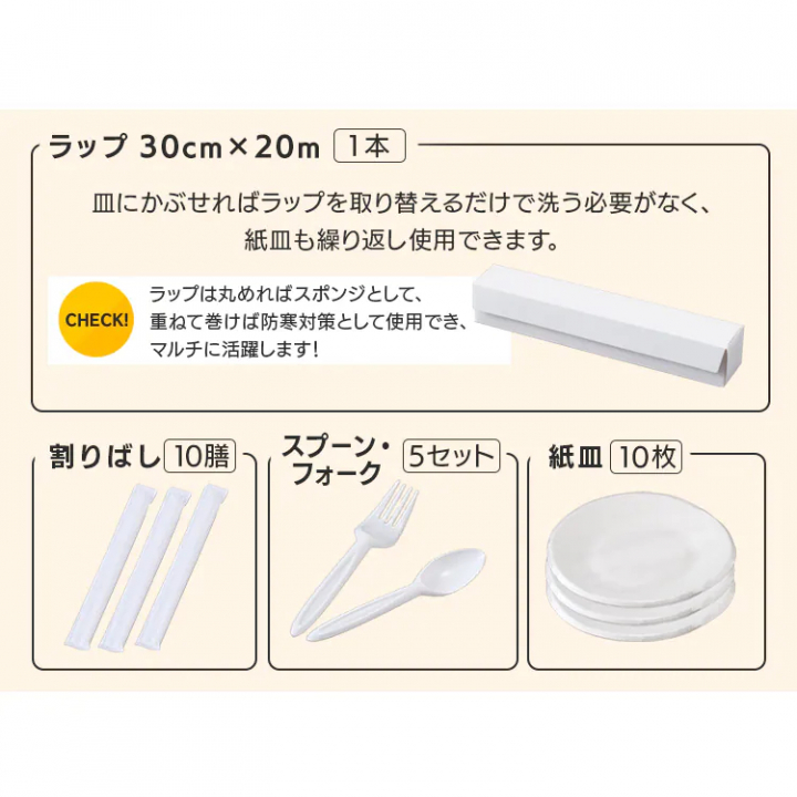 非常食セット1人用水入り 21点