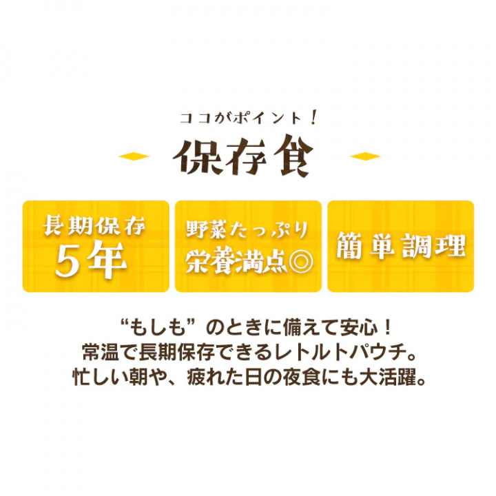 災対食パウチ肉じゃが220g×36個