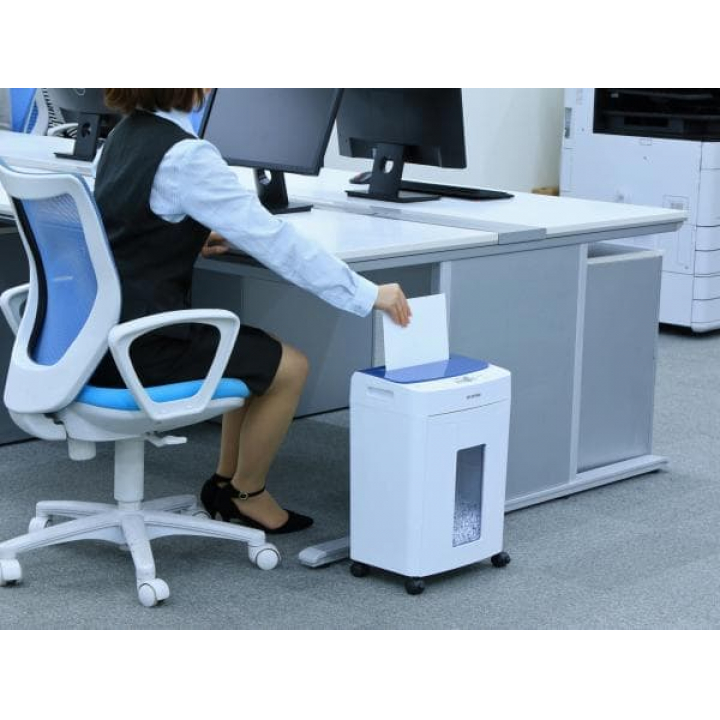 オートフィードシュレッダー クロスカット AFS60C / ブルー・ホワイト