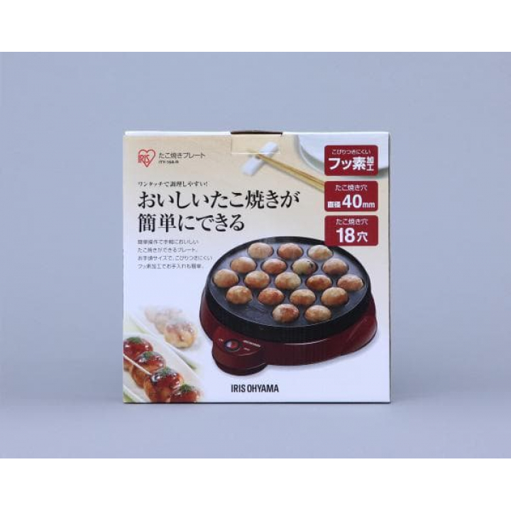 たこ焼きプレート/レッド