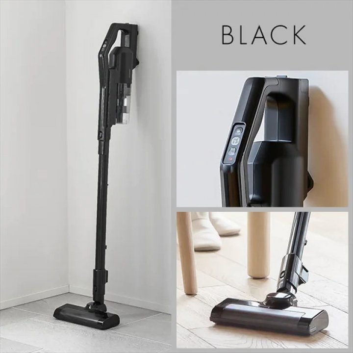 充電式サイクロンスティッククリーナー自走式/ブラック