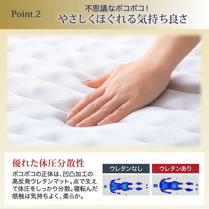 棚・コンセント付き引き出し収納ベッド セミダブル（ベッドフレームのみ） / アクセントブラウン