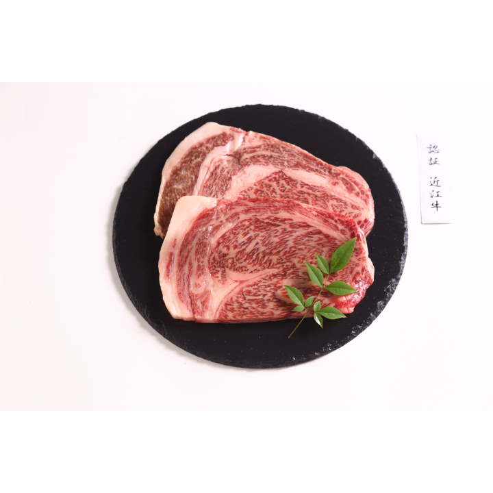 【冷凍】認証近江牛 ステーキ肉（肩ロース 150gｘ2 枚）