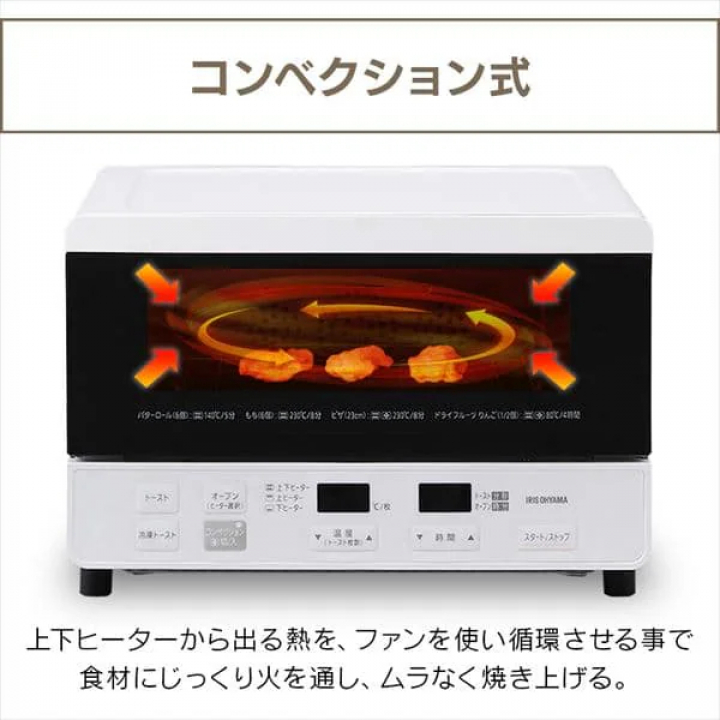 コンベクション式トースター CMOT-S040 / ホワイト