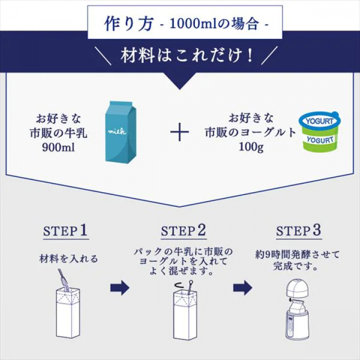 ヨーグルトメーカー　