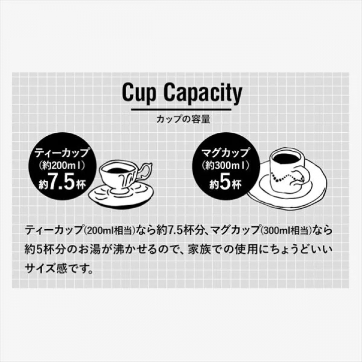 ガラスケトル 温度調節付/ブラック