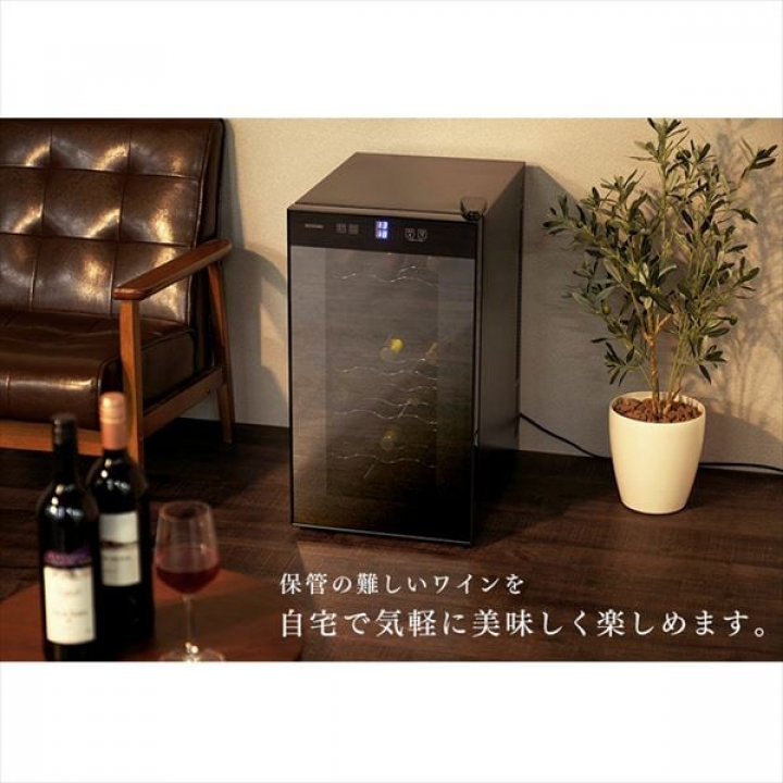 ペルチェ式ワインセラー 50Ｌ/ブラック