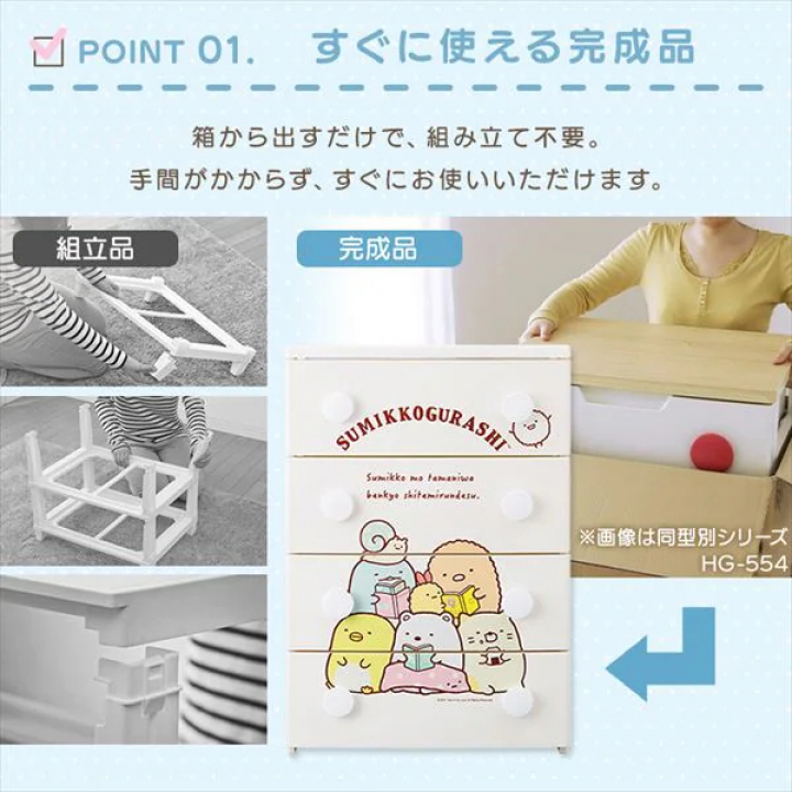 キャラクターチェスト すみっコ1A