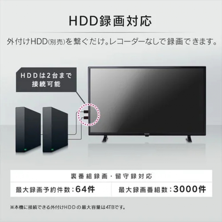 32V型 2K液晶テレビ LT-32E320B / ブラック