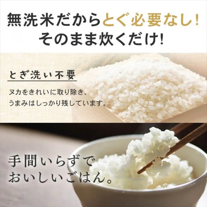 低温製法米 無洗米 新潟県産こしひかり チャック付き 2kg【4袋セット】 