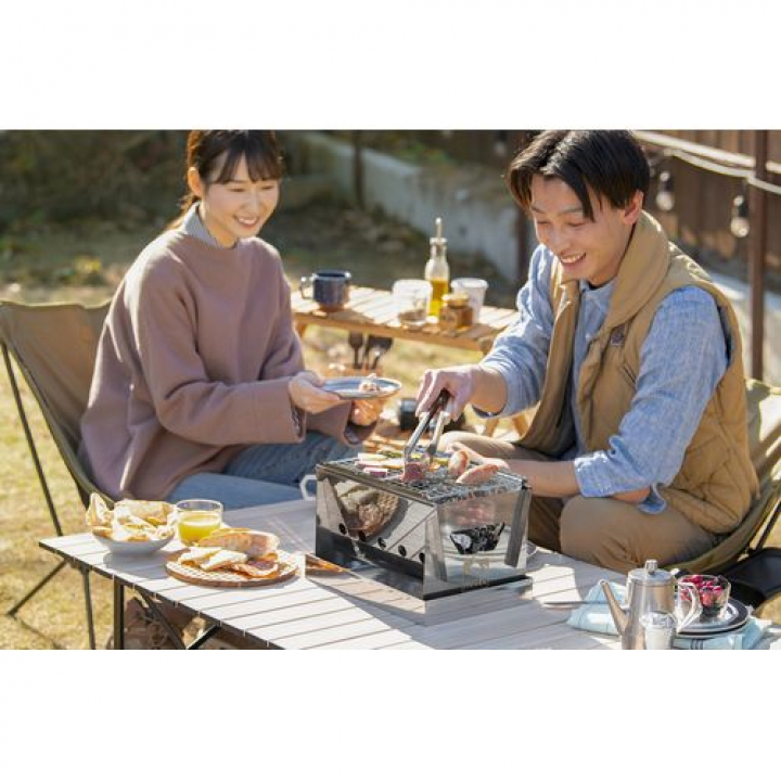 HUGEL コンパクトBBQコンロ