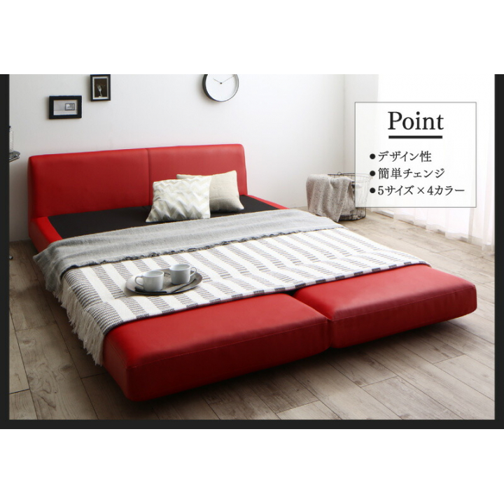 デザインソファベッド Cleobury クレバリ 幅95cm / ブラウン