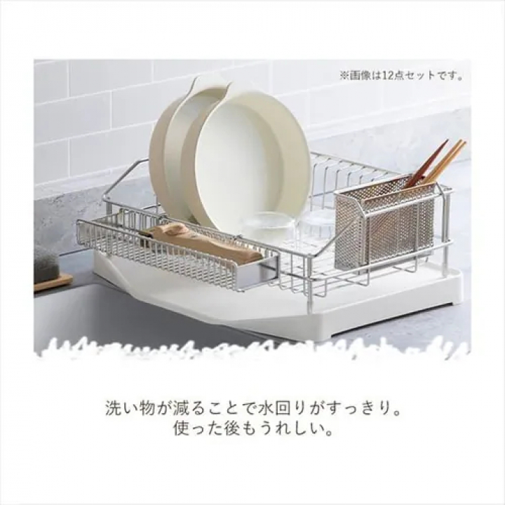 お皿になるフライパン8点セットDPAN-8S / アイボリー