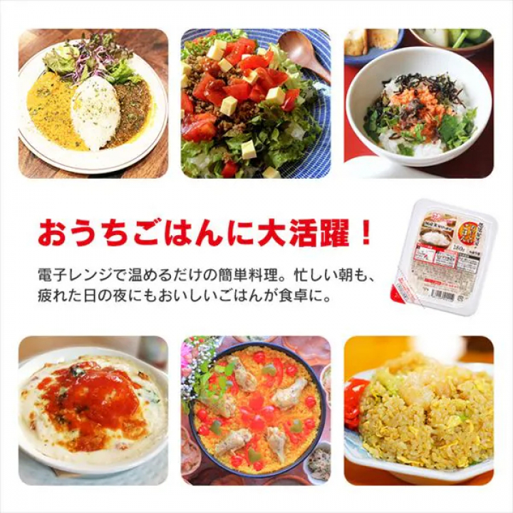 低温製法米のおいしいごはん【180g×40パック】 