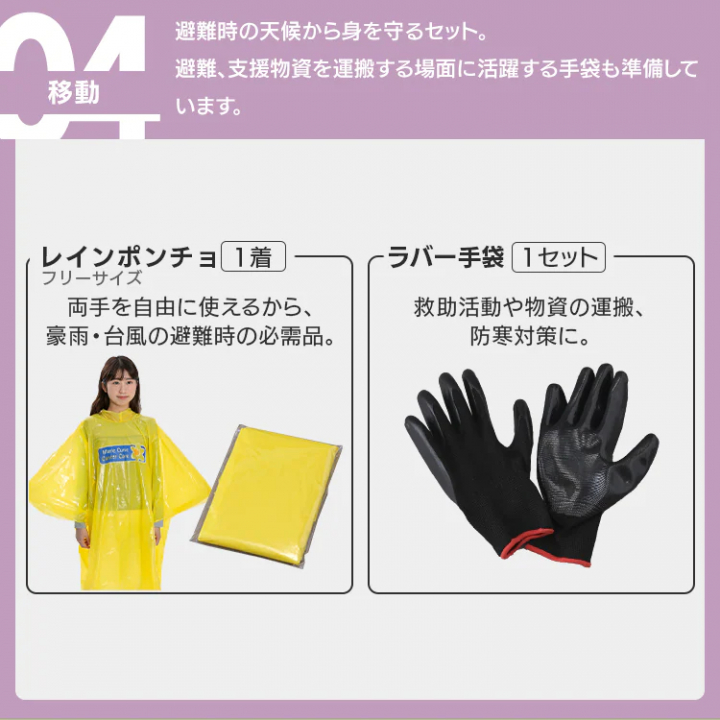 防災セット 1人用27点