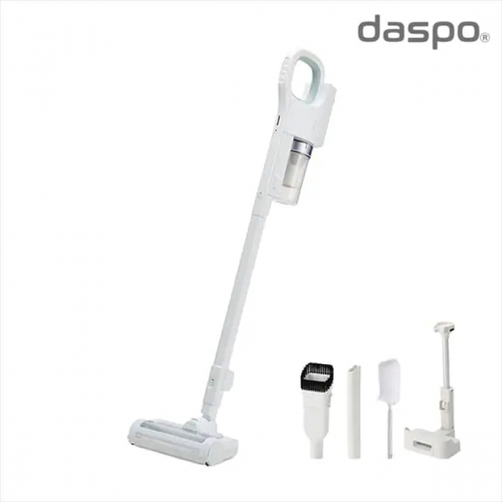 充電式サイクロンスティッククリーナー daspo SCD-190P-H / グレー